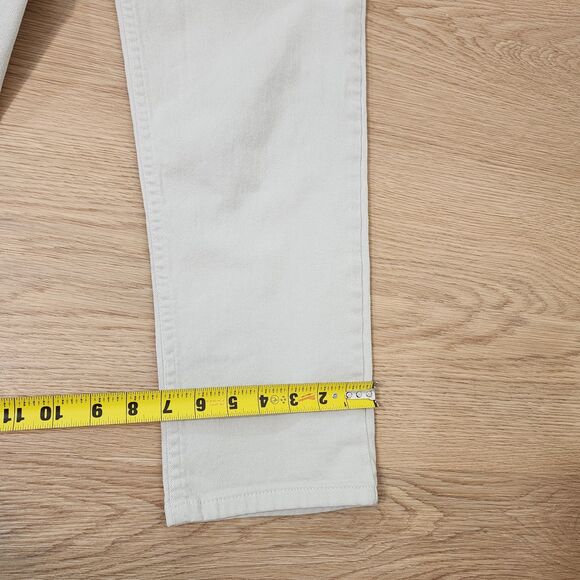 Vtg Levis 550 Relaxed Fit Tapered Leg Denim Jeans Sz 10 Misses Beige Pants 29x28 - Picture 9 of 15